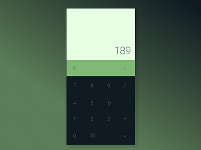 Calculator (Javascript) calculator figma flat design javascript mobile app uiux ux