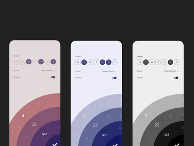 Alarm Clock App adobexd alarm alarm app alarm clock alarms app appdesign