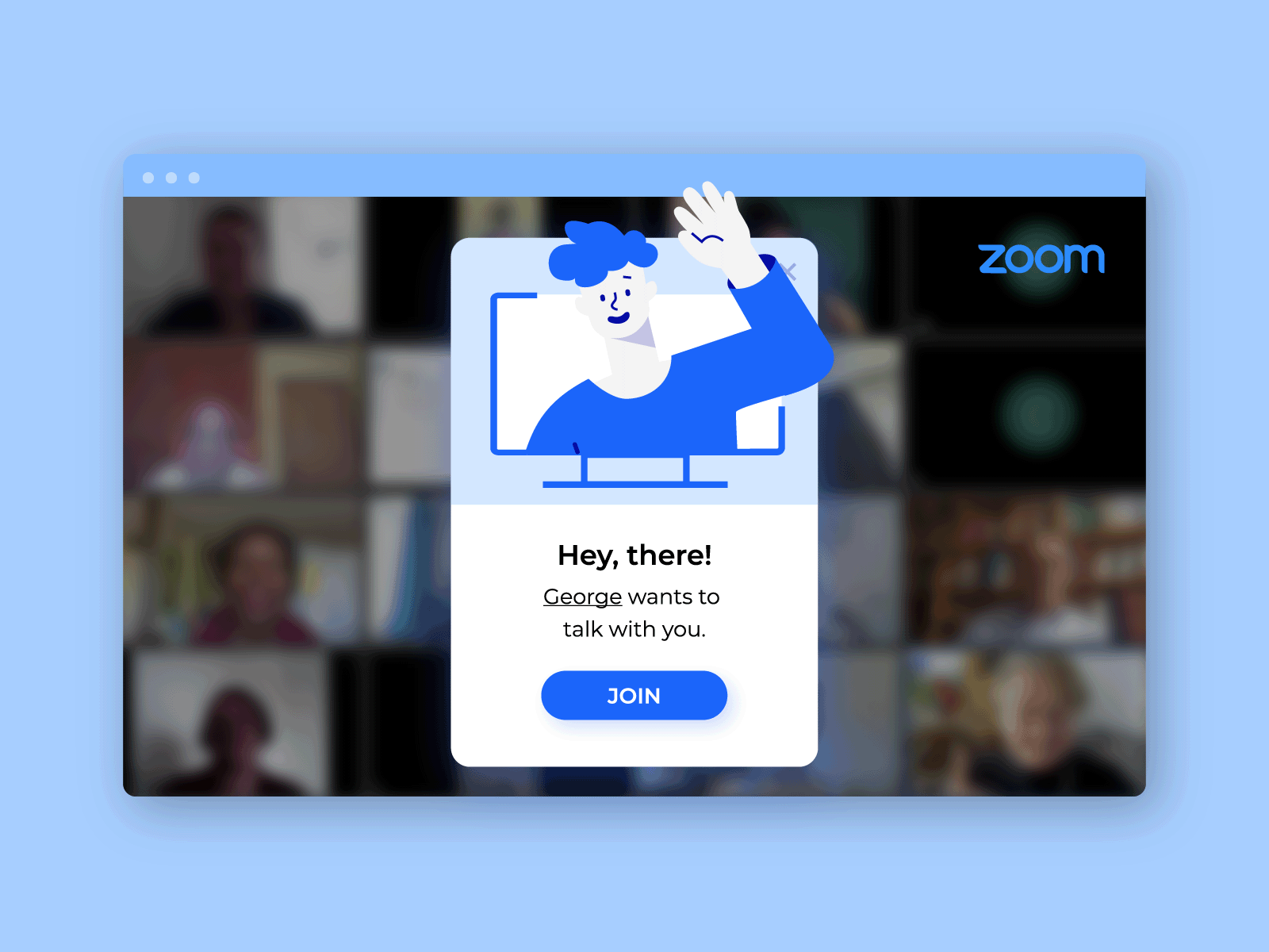 Daily UI 016_Pop-Up / Overlay affinity designer affinitydesigner daily 100 challenge daily ui dailyui illustration illustrator overlay pop up popup popups web zoom