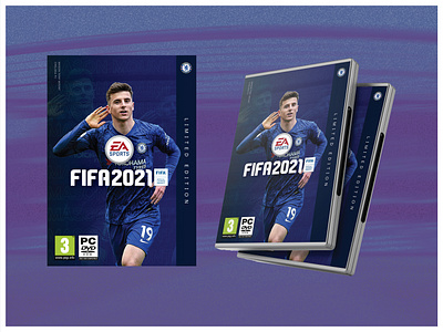 Fifa 21 - Limited Edition Chelsea branding design graphicdesign illustrator layout typography vector