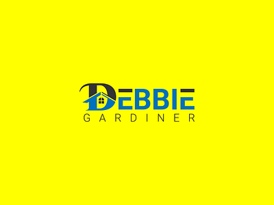 debbie real estate branding building logo creative logo graphic design house rent logo illustrator logodesign minimal logo modernlogo real estate logo uniquelogo