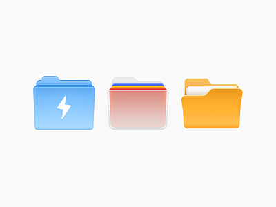 Folder Icons file holder folder icon glass mac icon macos icon osx icon office operating system icon os icon realistic icon app icon sandor skeu icon skeuomorph icon skeuomorphism icon user interface icon ui icon gui