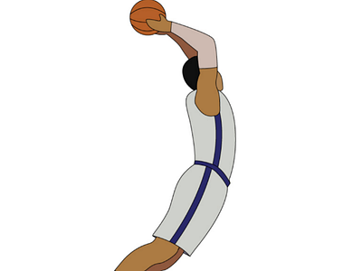 Basketball Flat Illustration