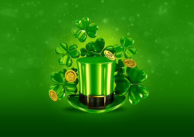 St. Patrick's Day 2 3d cinema4d design modeling photoshop