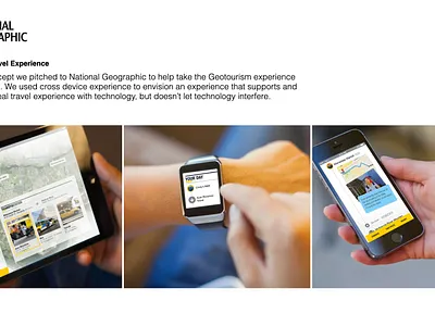 Geotourism travel experience iphone maps travel watch