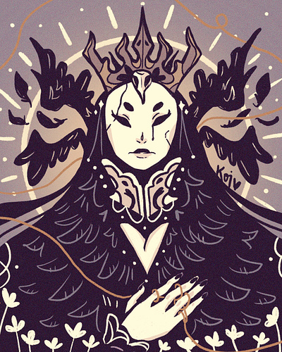 Raven Queen critical criticalrole dnd queen role