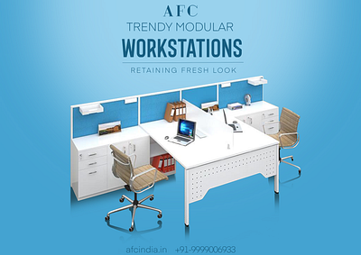 AFC FURNITUR SOLUTIONS (WORKSTATIONS) brand branding design fashion graphics illustration illustrator motion motiongraphics photoshop procreate promotion promotional design typography