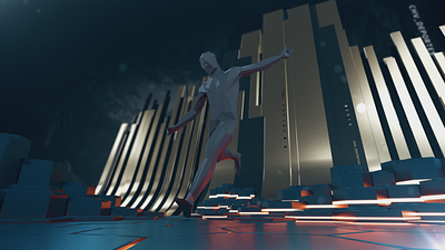 Style Frame_01_Sport 3d 3dart 3dcharacter characterdesign cinema 4d design redshift trend trend2020 ui