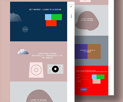 Everest UI School (Link in description) animation design graphic design illustration ui ux web web design website