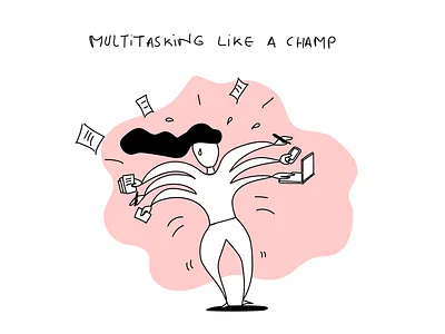 Doodle graphic design illustration illustrator wacom tablet