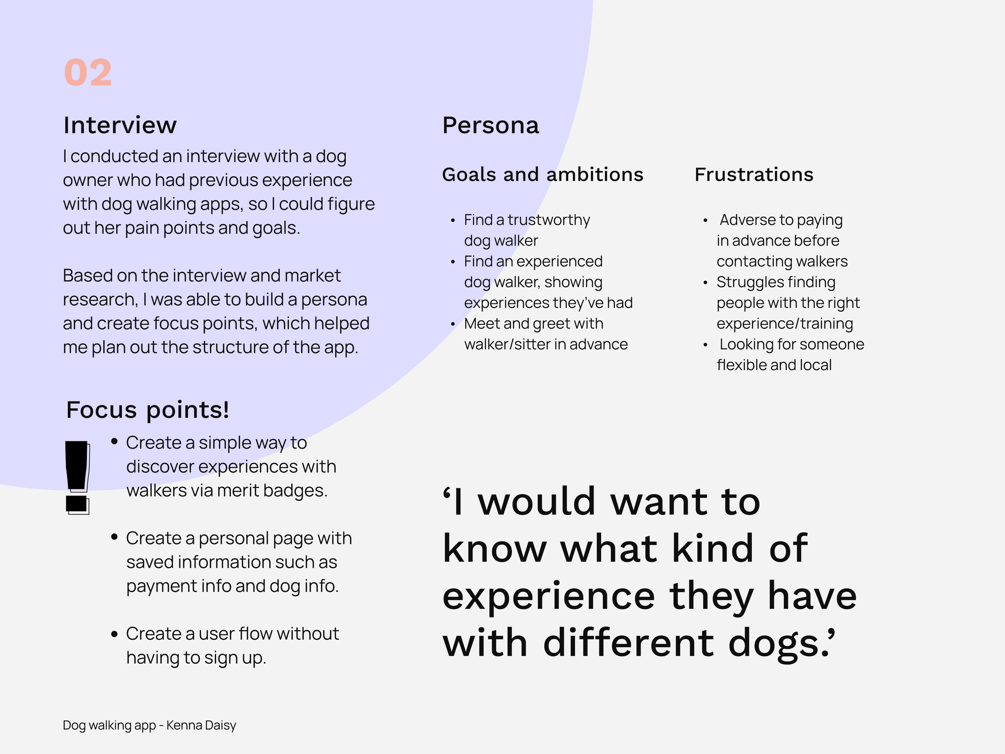 Ruff Ruff dog walking & services by Kenna Daisy on Dribbble