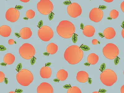 Apricot 30daychallenge design fruit graphic design illustration pattern vector