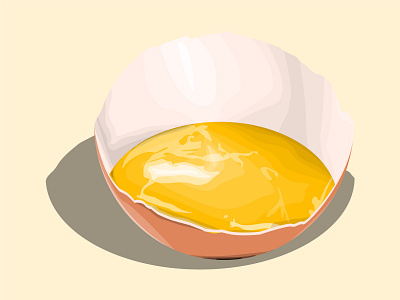 Rotten eggs breakfast cartoon chicken cooking delicious egg eggs eggshell farm food natural orange organic protein realistic vector yellow