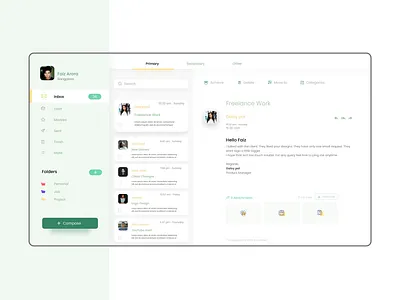 E Mail Dashboard Design dashboard dashboard design dashboard ui dashboard ui design design email email design minimal ui ui ux user experience user interface ux web website website design