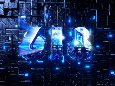 JD 618 Cloud＆AI-Intel C4D Visual design 618 art branding c4d c4dart c4dfordesigners china colors design illustration jd typography