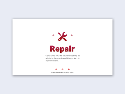 repair app design 设计