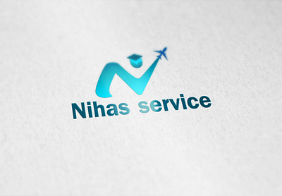 Service logo app design business job service logotype medical passport search serif service design student app student service style visa卡料手输pos机怎么代办