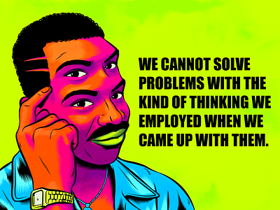 Thinking Quote design funny illustration meme pop culture thinking vector