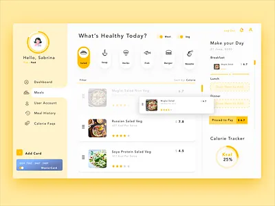 Drag and Drop Meal Plan app application calorie meal plan ui design food ordering app food ordering ui ux food ordering ux meal planner meal planner app meal planner ui meal saas menu ui menu ui ux saas app ui ui ux user interface ux web app