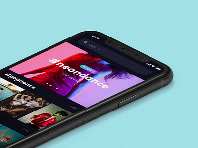 Searching video UI design adobe xd app design app designer app screens figma mobile mobile app mobile app ui design sketchapp tiktok twitch ui ui design ui kit ui ux design video app video sharing app 应用 应用界面 设计