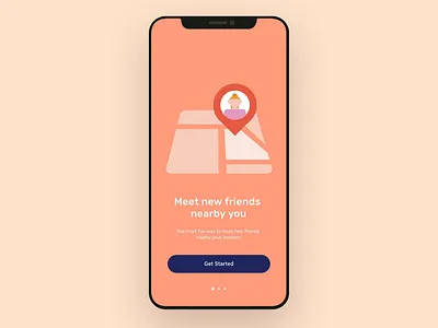 Social App Onboarding UI Animation adobe xd animation app animation app design app designer app screens figma messaging app mobile animation mobile app mobile app ui design social app social media ui animation ui design ui kit ui ux design 应用 应用界面 设计