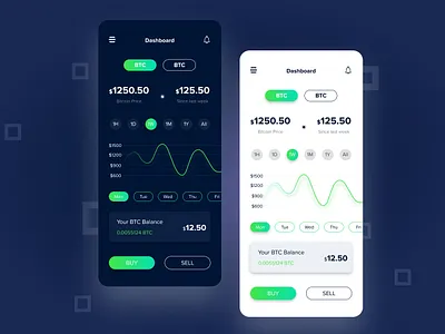 Financial App DASHBOARD design - DARK & BRIGHT Theme . UI design android app app app design app design ui design android app app designer application mobile app design mobile ui ui design ui designer wonderful ui
