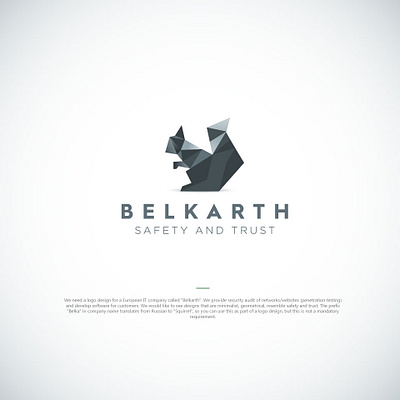 Belka- Squarel branding creative design flat logo squarel squarel