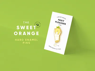 Fruit Pleasure collectible design foodporn kickstarter pins product design ui ux