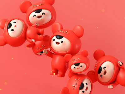 Mouse boy boy cinema4d design illustration mouse