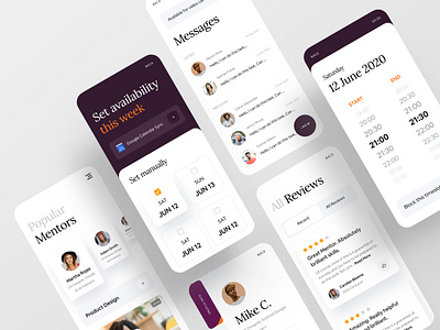 Zelio | Mentorship App android android app android app design android wear app app design apple brand design branding branding design color creative dribbble dribbble best shot ios app ios app design mentor mentoring ofspace ofspace agency