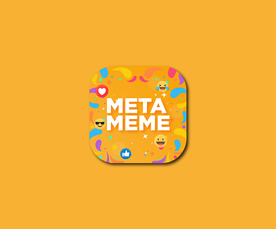 App icon for meme making app Mete Meme app app icon app icon design branding design illustration logo logo design ui ux vector