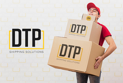 DTP Shipping Solutions - v.1 branding design logo typography vector