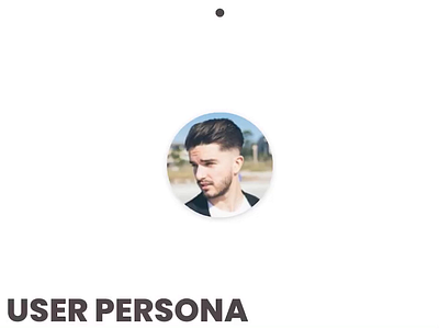 User Personas adobe xd data gif portfolio user persona user personas ux process ux research