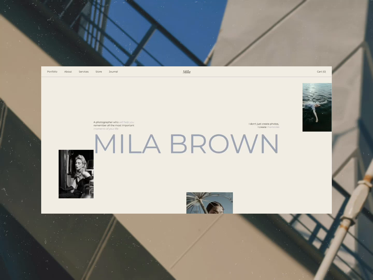 Example of Custom Squarespace Website Design/Build