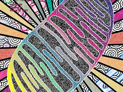 Special issue on Mitochondria cover art editorial editorial illustration illustration journal cover sciart scientific art