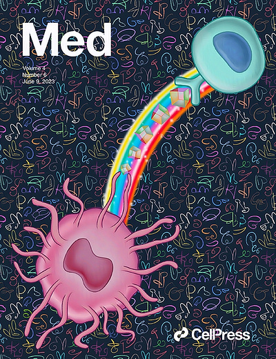 Med cover (Pride month) cover art editorial editorial illustration illustration immunity immunology journal cover medical sciart scientific art