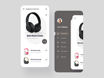 Headset APP @daily ui @design art illustration summer life