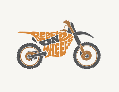 Rebel on two wheels clientwork custom lettering dirtbike hand drawn itsjerryokolo jerryokolo logo designer logodesign logotype procreate rebel ride rider tshirt art tshirt design tshirtdesign typography typography design wheels