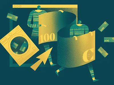 Laundered arrow cash laundering money people window