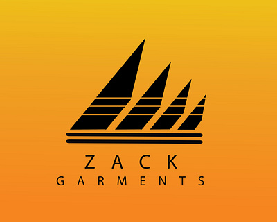 Zack Garments app brand creative logo design garment logo icon logo top logo vector