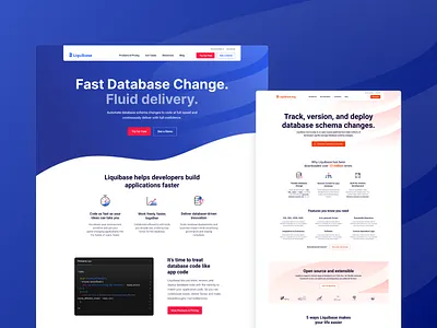 Liquibase com/org design flat minimal ui user experience user interface ux webdesign website