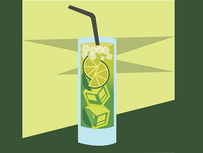 Illustration behance dribble glass graphicdesign illustraion