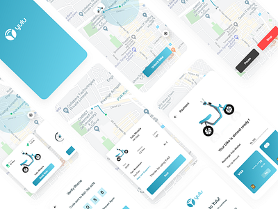 Yulu App - Bike Rent animation app app design bengaluru bike app bike rental branding design dribbble electric first ui uiux ux yulu yulu bike