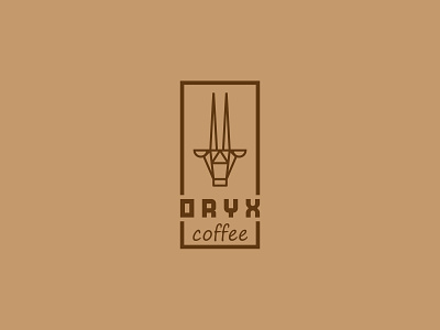 ORYX COFFEE SHOP branding coffee coffee shop coffee shop logo design flat icon illustrator logo logos minimal