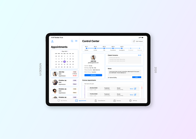 Medical Dashboard clean ui creativity dashboard dribbble figma tablet ui design user experience user interface ux design