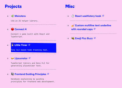 Personal site personal portfolio website