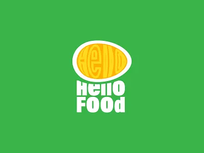HelloFood branding design icon illustration logo typography vector web