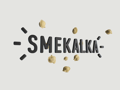 Smekalka 3d animation brand branding design food graphic design identity logo logo design logotype motion graphics name naming nimax