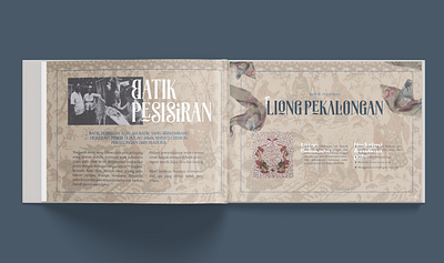 Selayang Pandang: Introduction to Batik batik book design book layout collage design design graphic design layout design nusantara