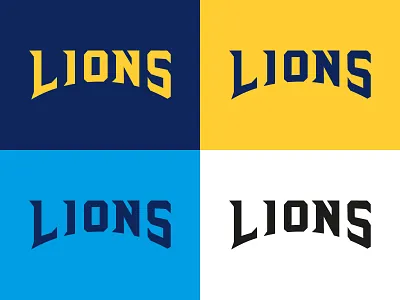 Braunschweig Lions - Typeface basketball basketball logo basketball player blue font lion lion head lion logo lions logo logo design logodesign logotype type typeface typografie wordmark